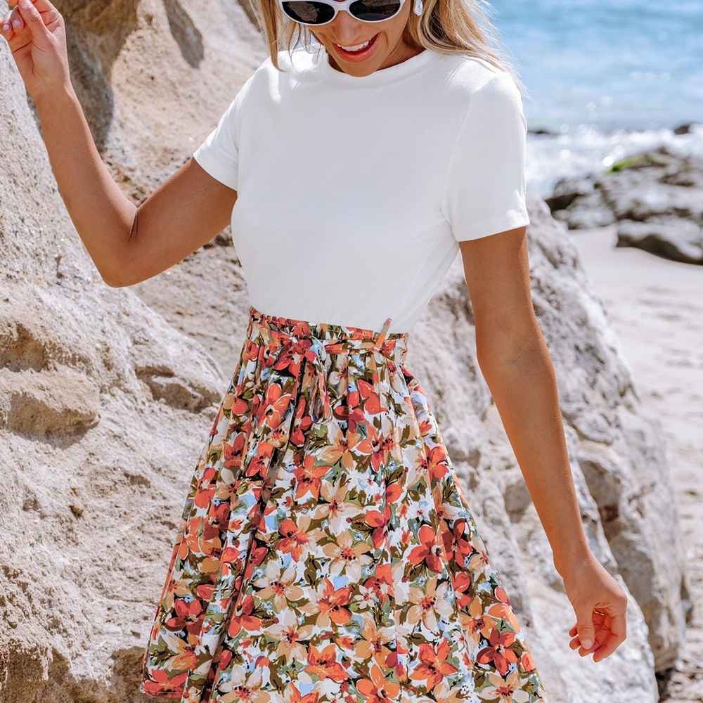 Floral Print dress-NWT